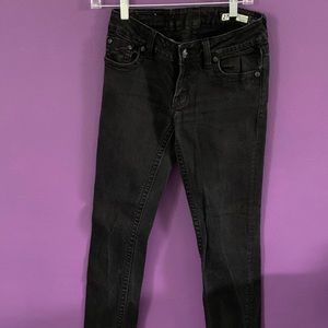 Miss Me size 28 black skinny jeans
